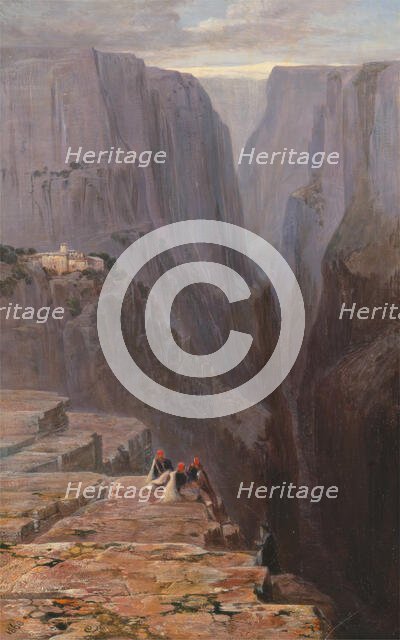 Zagori, Greece, 1860. Creator: Edward Lear.