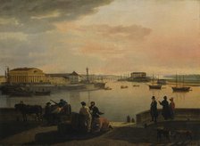 A View from St. Petersburg , 1817. Creator: Shchedrin, Sylvester Feodosiyevich (1791-1830).