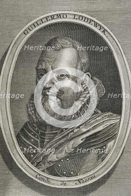 William Louis, (1560-1620), Count of Nassau-Dillenburg, 1748.  Creator: Unknown.