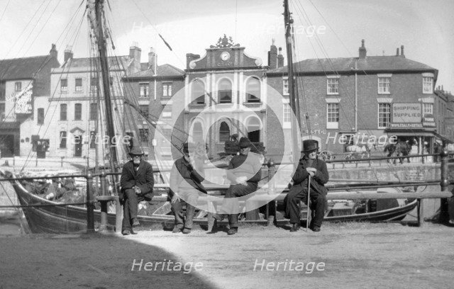 Quay, Bridgwater, Somerset, c1905. Artist: Cecil Sharp