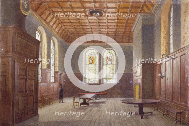 Hall of Clement's Inn, London, 1884. Artist: John Crowther