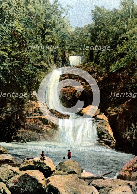 Cascade at Namora, Madagascar, late 19th century. Artist: Unknown