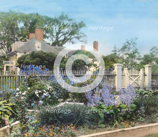 "Sylvester Manor," Cornelia Horsford house, Shelter Island, New York, c1915. Creator: Frances Benjamin Johnston.