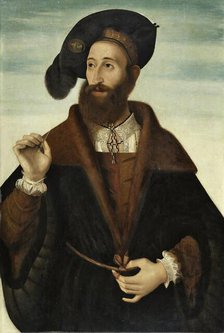 Portrait of a Man, 1525. Creator: Bartolommeo Veneto.
