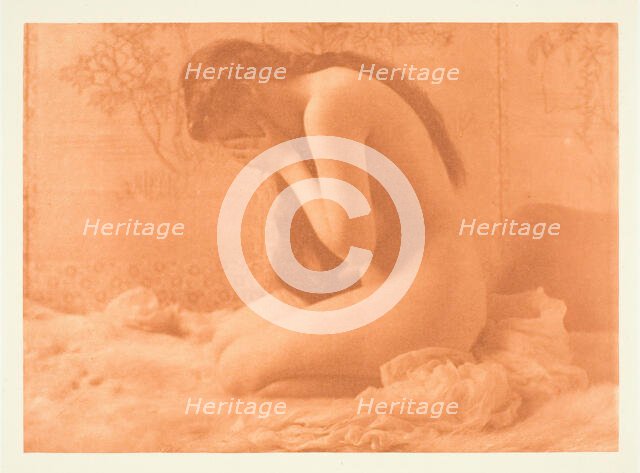 Weeping Magdalen, c. 1897. Creator: Charles I. Berg.