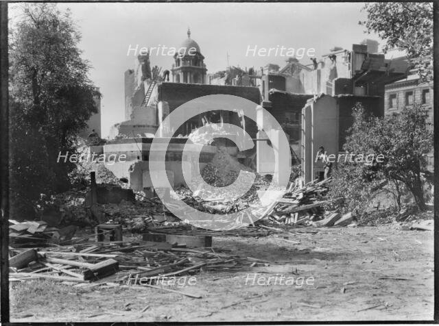 Whitehall Gardens, Whitehall, City of Westminster, Greater London Authority, late 1930s. Creator: Charles William  Prickett.