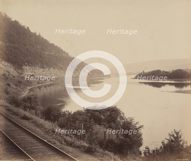 York Narrows, On The Susquehanna, c. 1895. Creator: William H Rau.