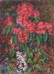 Vase of flowers, 1911. Creator: Lionne (Della Leonessa), Enrico (1865-1921).
