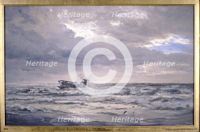 'The Wreck', 1875. Artist: Henry Moore