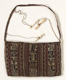 Textile Bag, c. 1100-1400. Creator: Unknown.