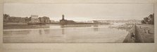 A Selection of Twenty of the Most Picturesque Views in Paris: View of the Village of Chaillot..., 18 Creator: Thomas Girtin (British, 1775-1802); Frederick Christian Lewis (British, 1779-1856).