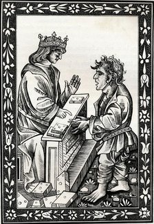 Solomon and Marcoul, 15th century, (1849). Creator: Unknown.