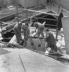 Commonwealth Institute, Kensington High Street, Kensington, London, 07/09/1961. Creator: John Laing plc.