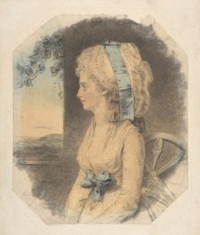 Miss Mary Cruikshank, only sister of James Cruikshank, 1781. Creator: John Downman.
