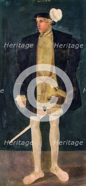 Portrait of Johann V (Hanns) of Liechtenstein. Creator: Anonymous.