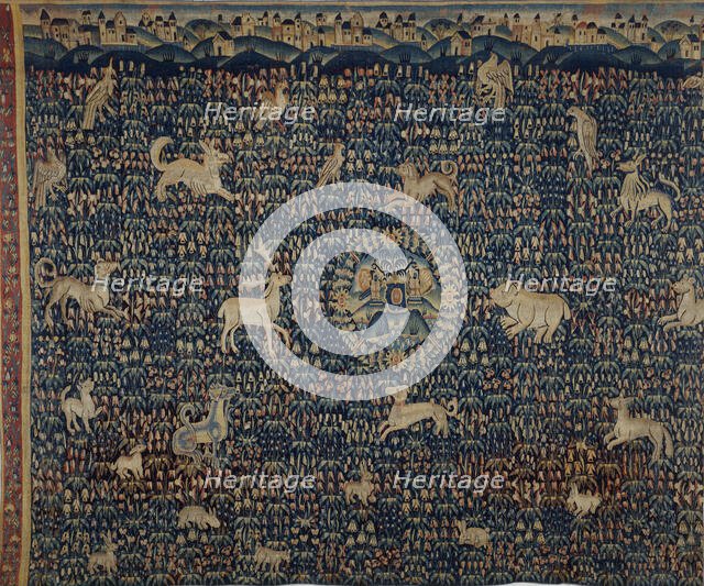 Millefleurs Tapestry  , Early16th century. Creator: Anonymous master.