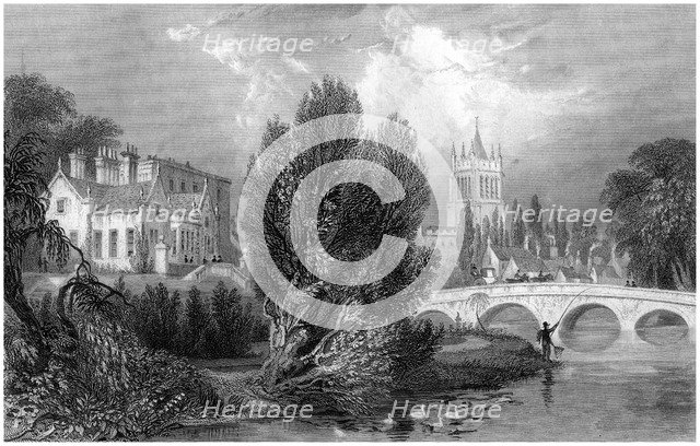 Club House, Melton Mowbray, Leicestershire, 19th century. Artist: S Lacey