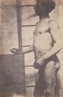 [Standing Male Nude], ca. 1856. Creator: Unknown.