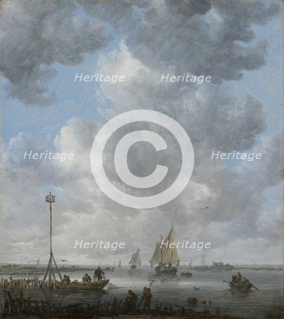 A Calm. Artist: Goyen, Jan Josefsz, van (1596-1656)