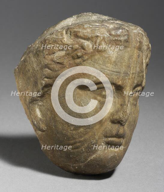 Face, Greco-Roman Peiod (305 BCE-641 CE). Creator: Unknown.