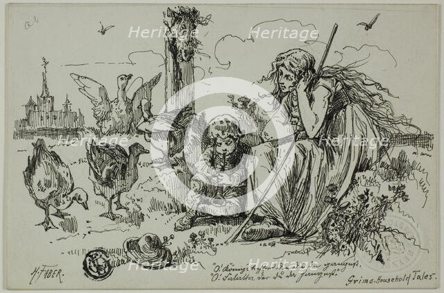 Episode from Grimm's Fairy Tales, n.d. Creator: Harmon Faber.