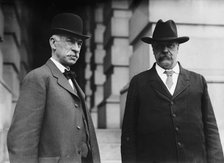 James C. Haynes, Mayor of Minneapolis (left), with Senator Clapp, 1911. Creator: Harris & Ewing.