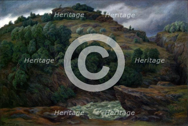 Landscape after the Storm, 1899. Creator: Otto Hennig.