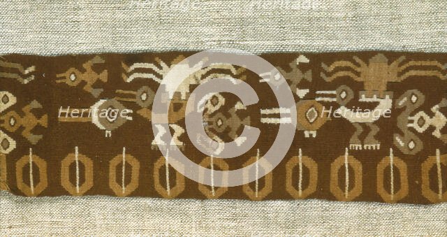 Fragment, Peru, A.D. 1000/1476. Creator: Unknown.