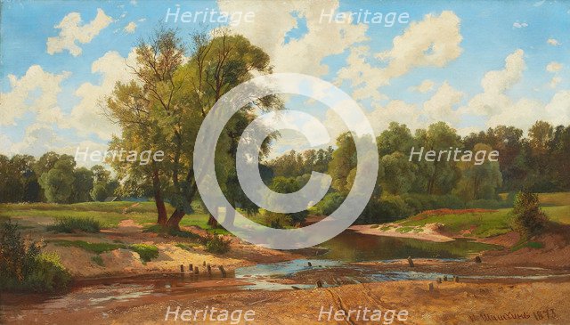 A meadow ford, 1873.