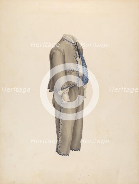 Boy's Suit, c. 1939. Creator: Henry De Wolfe.