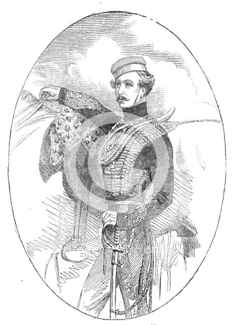 The late Captain Lewis Edward Nolan, 15th Hussars, 1854. Creator: Unknown.