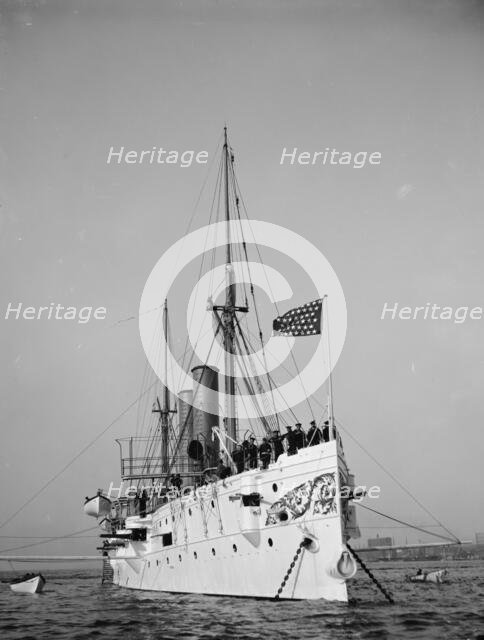 U.S.S. Marblehead, between 1894 and 1901. Creator: William H. Jackson.