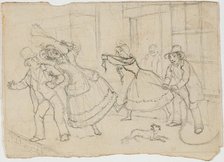 Prankster, c1820-1865. Creator: David Claypoole Johnston.