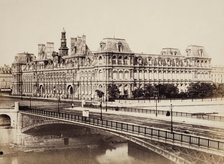 Hotel de Ville, Paris, between 1849 and 1864. Creator: Edouard Baldus.
