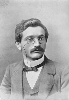 Portrait of the chess player E Lasker, 1896. Creator: George Bradshaw.