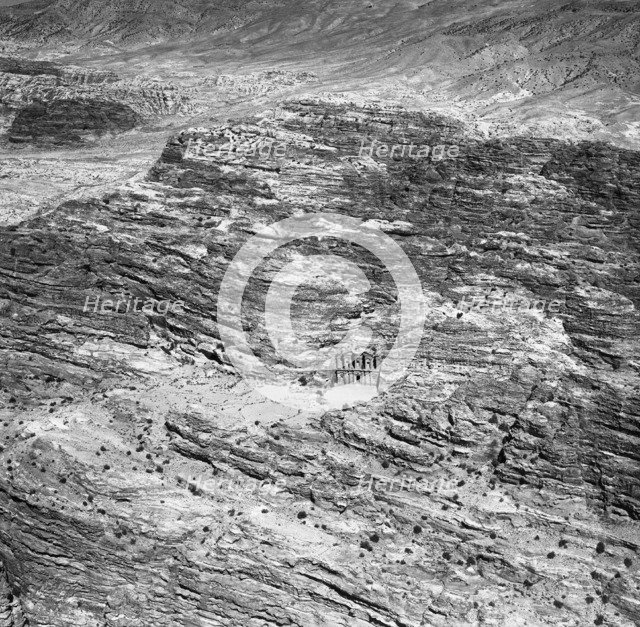 Ad Deir, Petra, Jordan, 1953. Artist: Aerofilms.