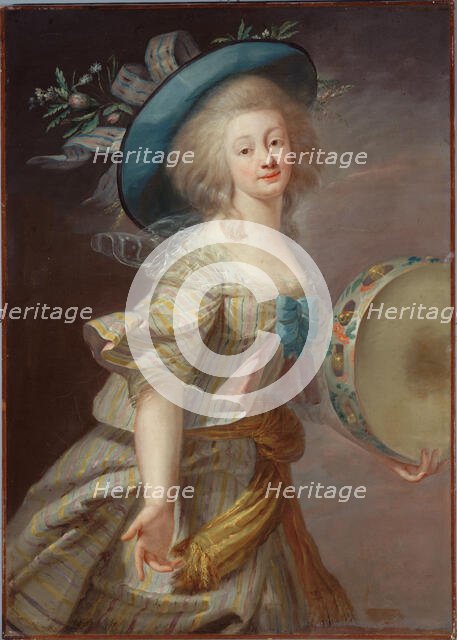 Portrait d'une danseuse, c1780 - 1789. Creator: Elisabeth Louise Vigee-LeBrun.