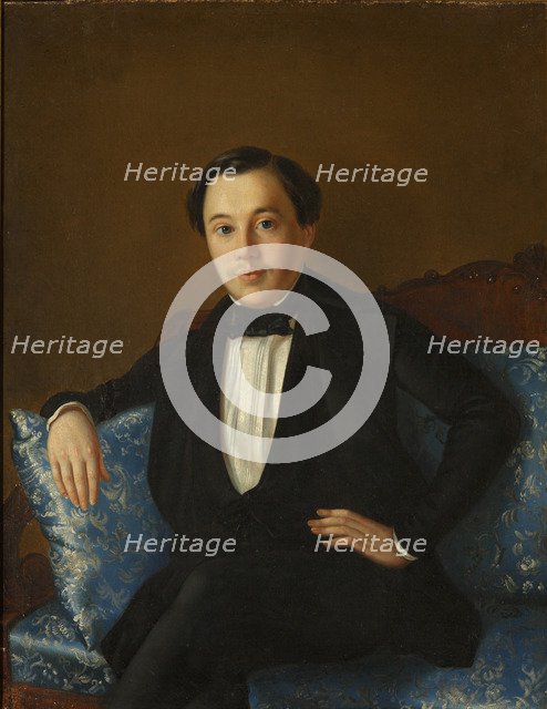 Portrait of Alexander Ageevich Abaza (1821-1895), End 1840s.