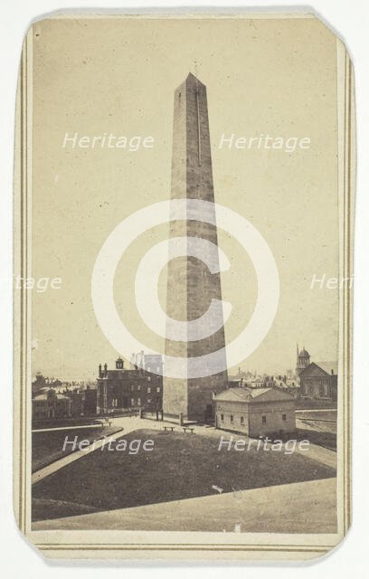 Bunker Hill Monument, 1845/1902. Creator: Miller & Brown.