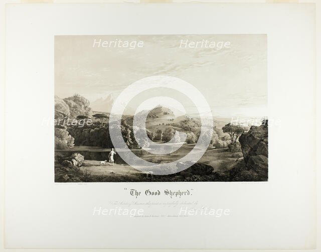 The Good Shepherd, 1849. Creator: Thomas Cole.