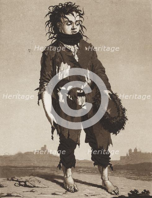 The Young Beggars, c. 1800. Creator: Karl Ludwig Bernhard Buchhorn (German, 1770-1856).