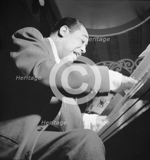Portrait of Duke Ellington, Aquarium, New York, N.Y., 1946. Creator: William Paul Gottlieb.