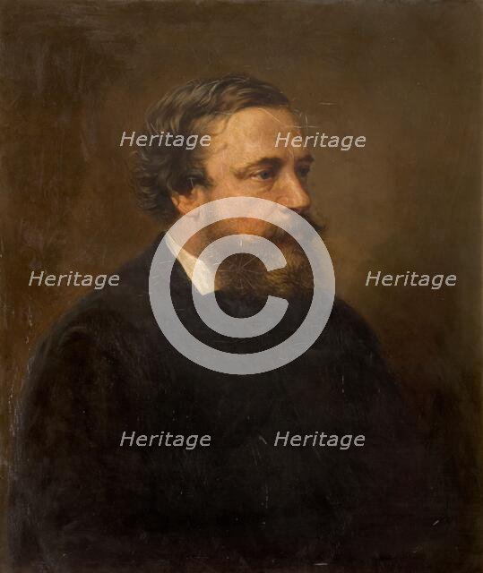 Portrait of John Thackray Bunce (1828-1899), 1879. Creator: William Thomas Roden.
