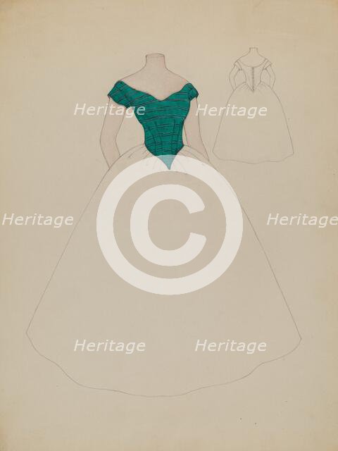 Bodice, c. 1936. Creator: Gladys Cook.