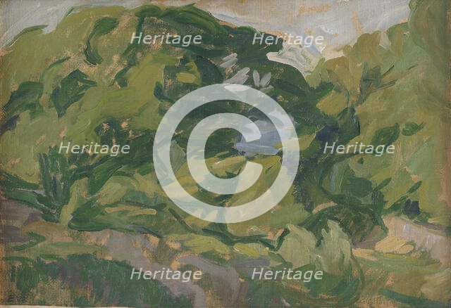 Landscape, Christianso, 1909-1913. Creator: Edvard Weie.