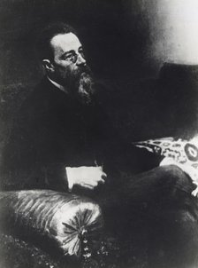Nikolai Rimsky-Korsakov, Russian composer, c1893. Artist: Unknown