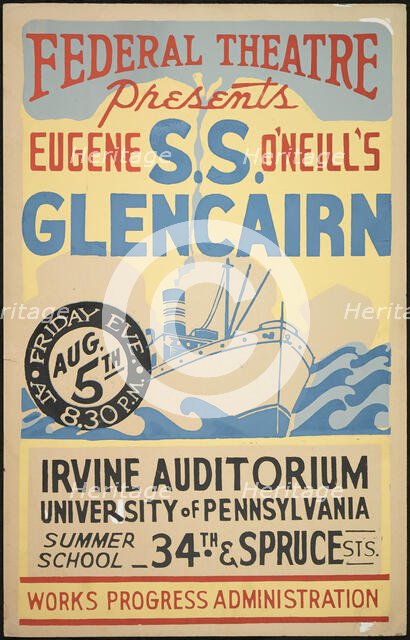 S.S. Glencairn, Philadelphia, [193-]. Creator: Unknown.