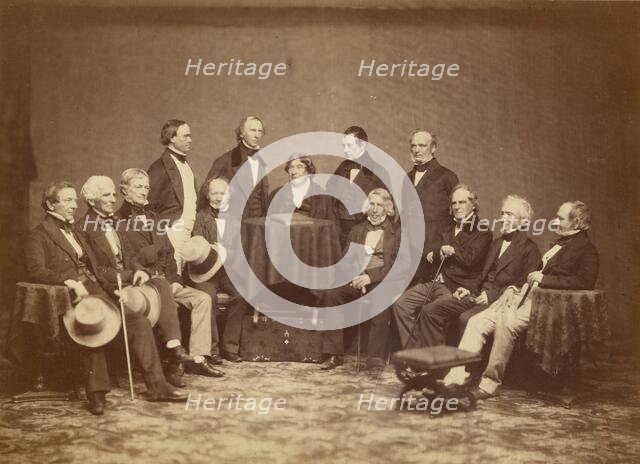 The Friday Night Club, 1870s. Creator: James Wallace Black.