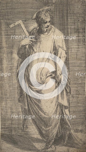 Saint James Minor from 'Christ and the Apostles', ca. 1548-50. Creator: Andrea Schiavone.