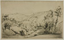 Fields of San Gimignano, 1909. Creator: Donald Shaw MacLaughlan.